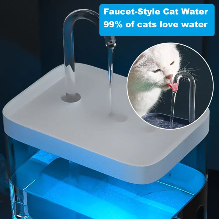 DukaPets - Indoor Quiet Cat Water Fountain